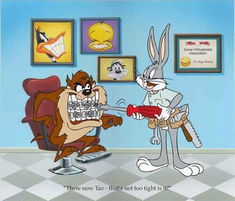 Warner Bros Orthodontic Cel Series