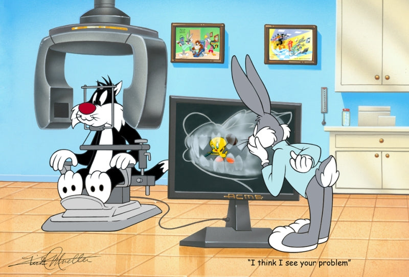 Warner Bros. Advancements in Dentistry Cel Series