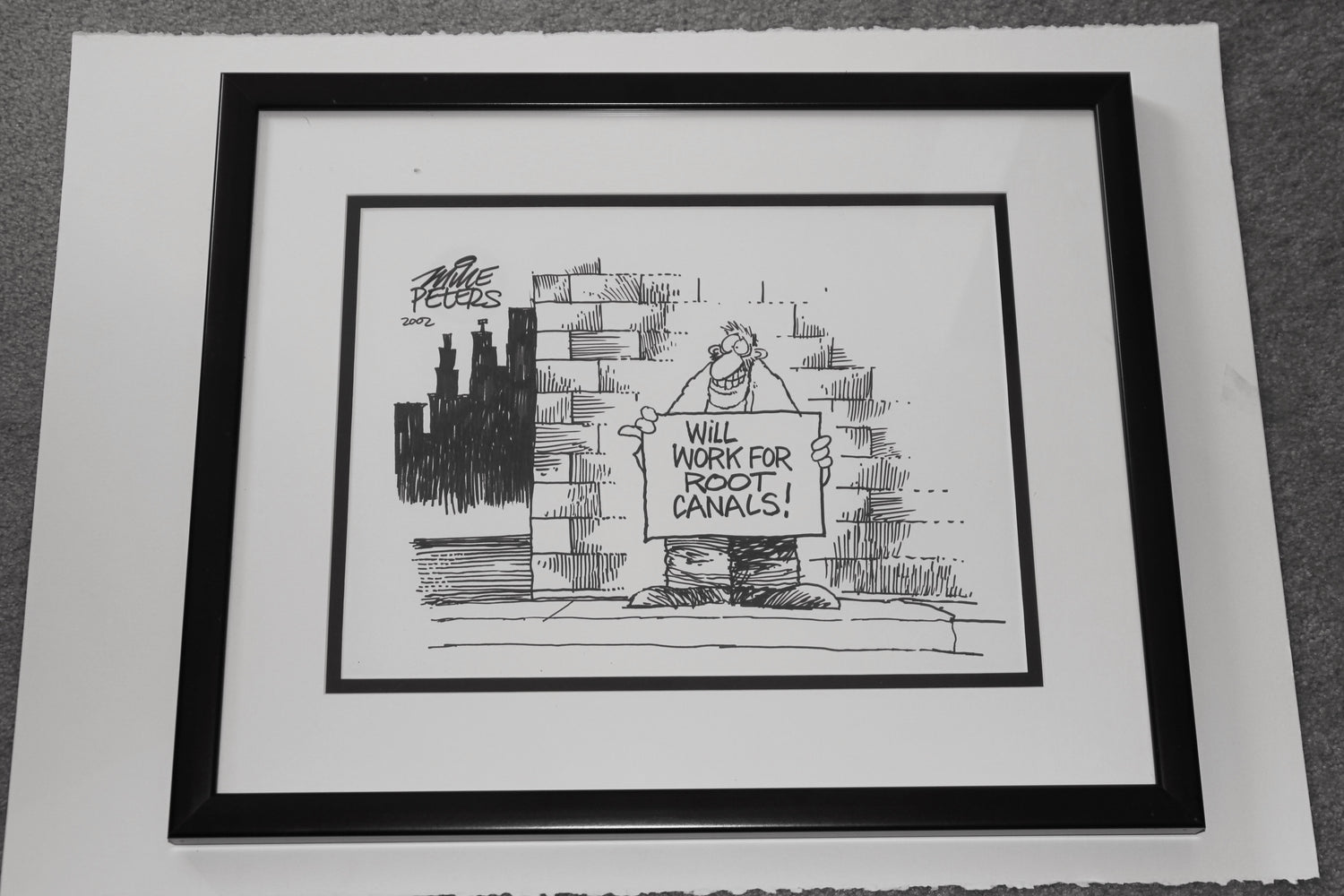 Mike Peters Original Comic Strip Art