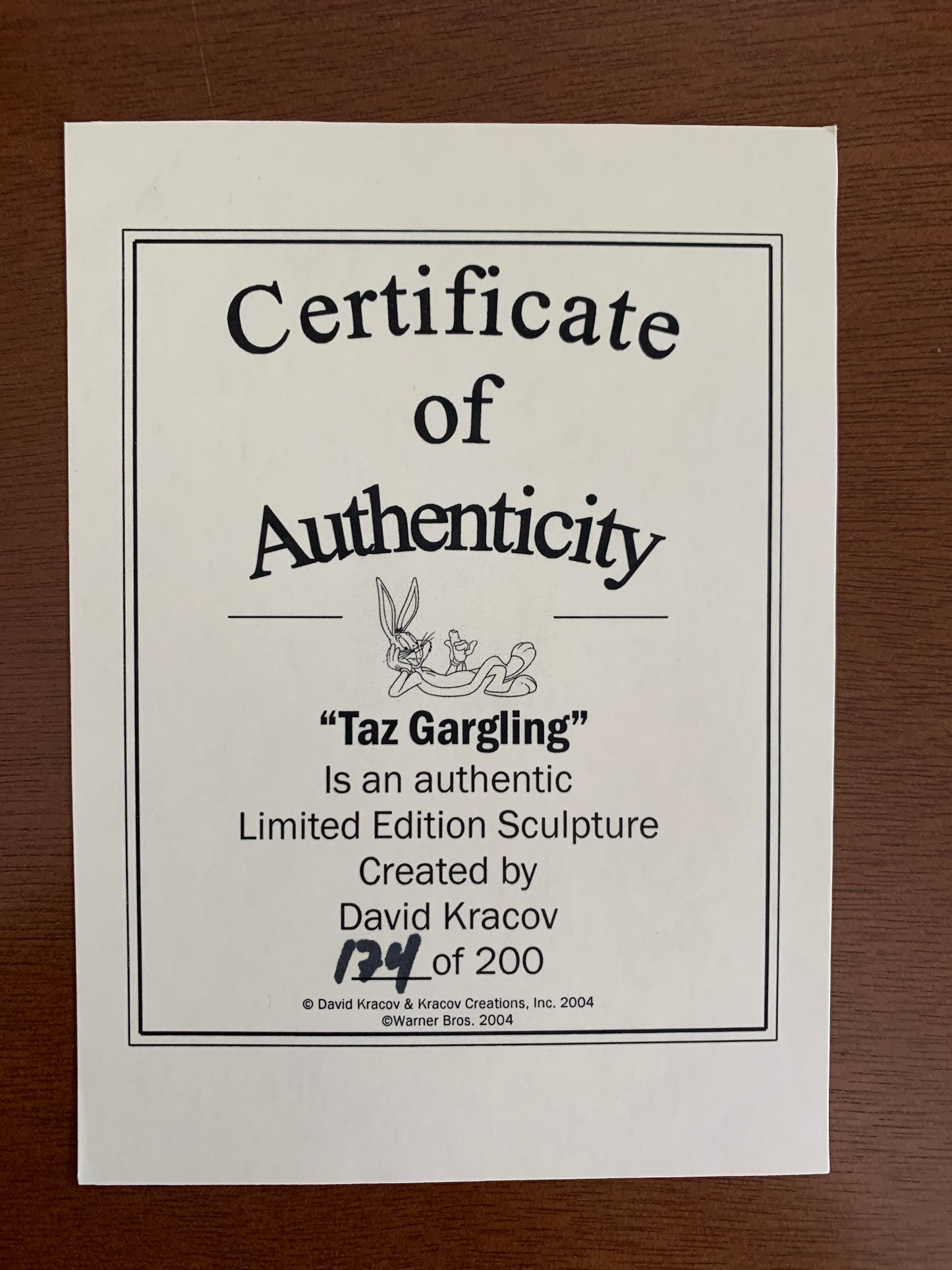 Taz Gargling