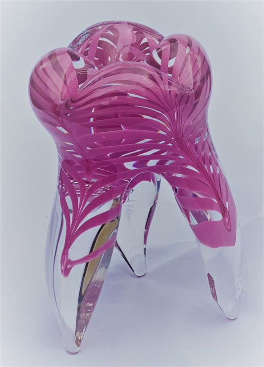 Mighty Molar Solid Glass Tooth Sculpture