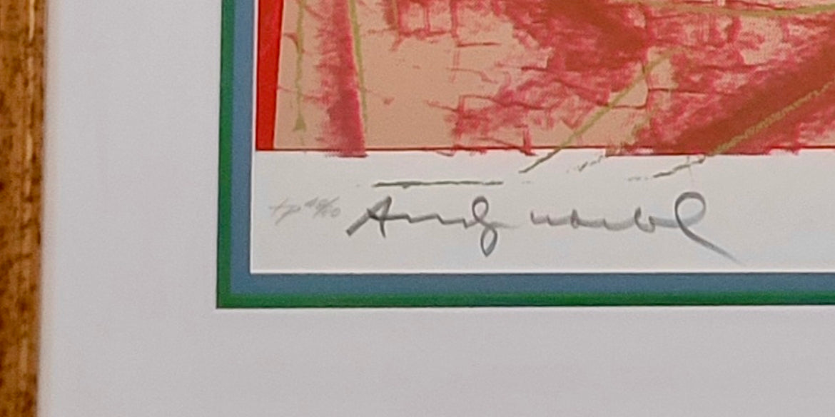 Andy Warhol Saint Apollonia Trial Proof