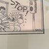 1940 Original Dental Themed Comic Strip