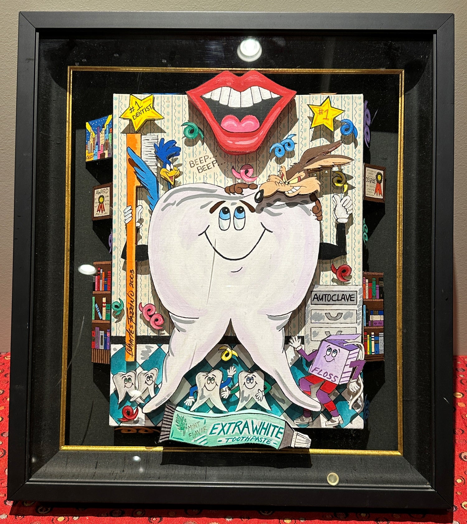 Charles Fazzino Dental Art Collection NS