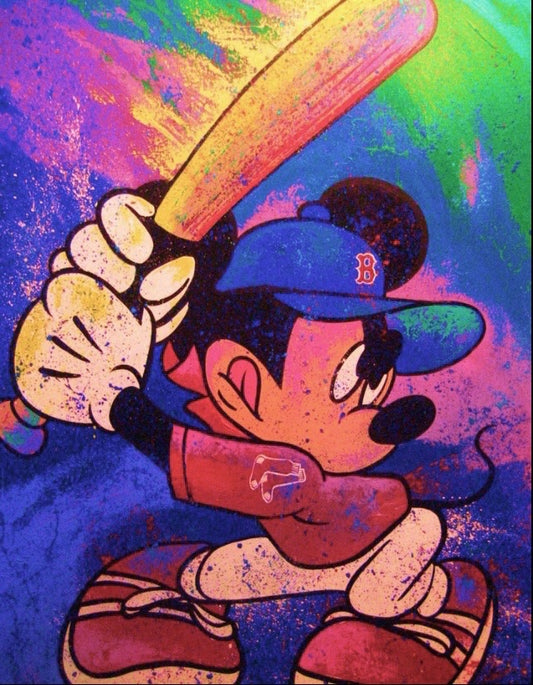 Mickey Mouse Red Sox Lopa