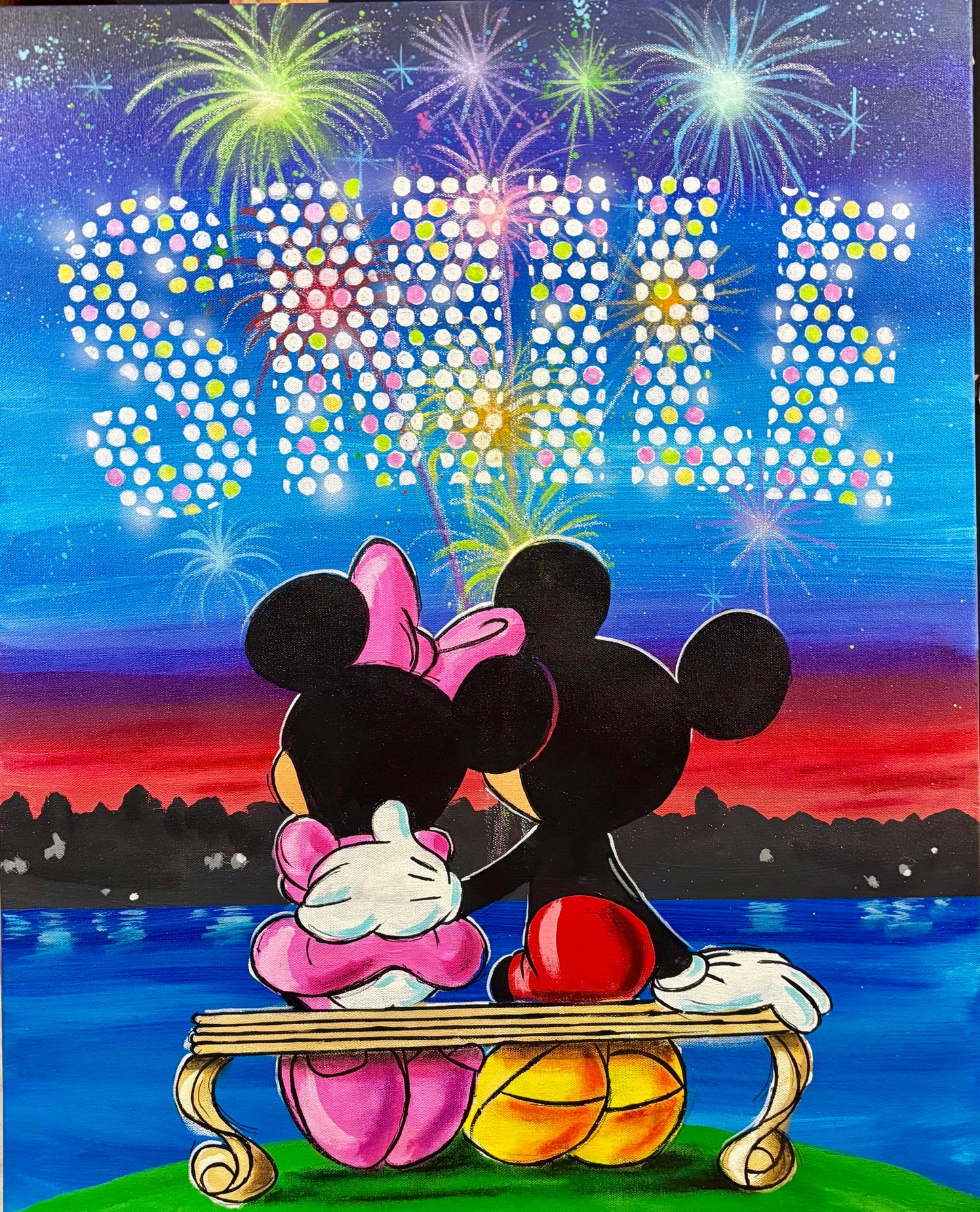 Mickey and Minnie Smile