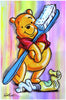 Pooh and Toothbrush 24" x 36"