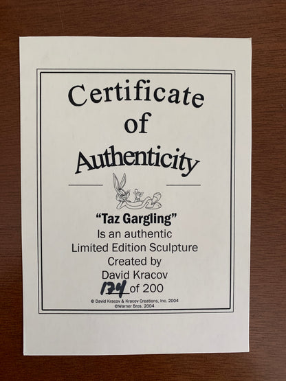 Taz Gargling