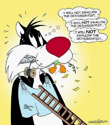 I Will Not Bite/ Will Not Swallow the Orthodontist AP 10/20
