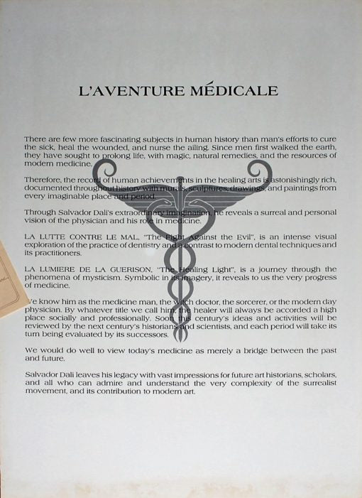 Dali – L’Aventure Medicale – Portfolio Suite