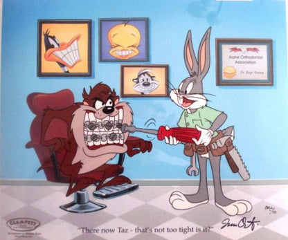 Taz Teeth Tightening #49/100