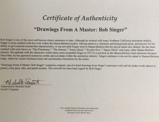 Yogi Ortho - Bob Singer Original
