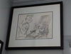 Popeye and Sweet Pea Original Drawing